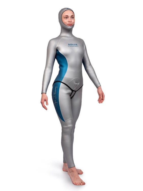 Combinaison Aquadiscovery Elite PRO Femme, 1,5 et 3 mm pour Freediving