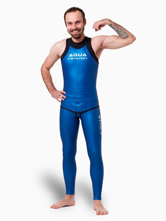 NOUVEAU Combinaison de Plongée AQUADISCOVERY HIDRIDER – ELITE sans Capuche et Manches