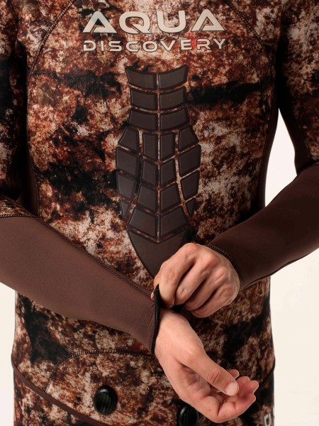 Combinaison de Plongée Aquadiscovery Ataman Camo Châtaigne