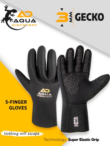 Gants AQUADISCOVERY GECKO 5 Doigts