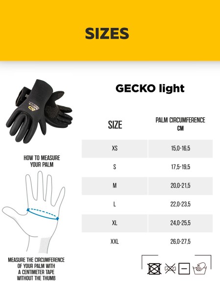 Gants AQUADISCOVERY GECKO 5 Doigts