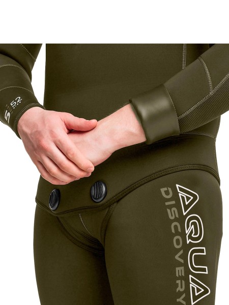 Combinaison de Plongée Aquadiscovery Volga Olive