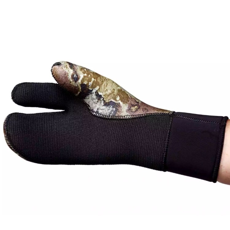 Gants Aquadiscovery Camo 3 palmes