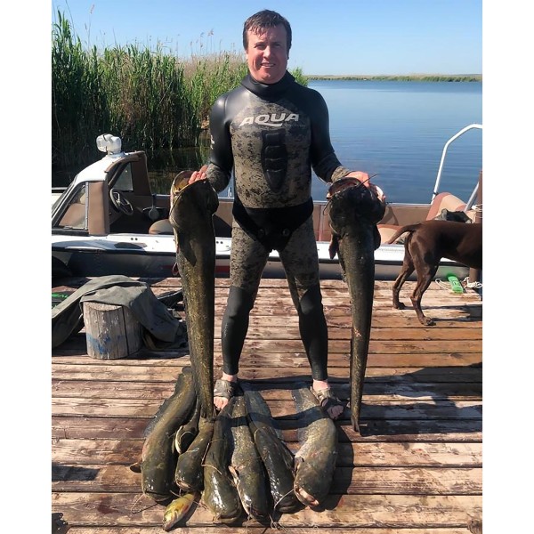 Couteau de plongée et de chasse sous-marine 215 WL