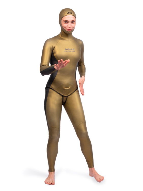 Combinaison Aquadiscovery Elite PRO Femme, 1,5 et 3 mm pour Freediving